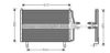 AVA QUALITY COOLING FD5301 Condenser, air conditioning